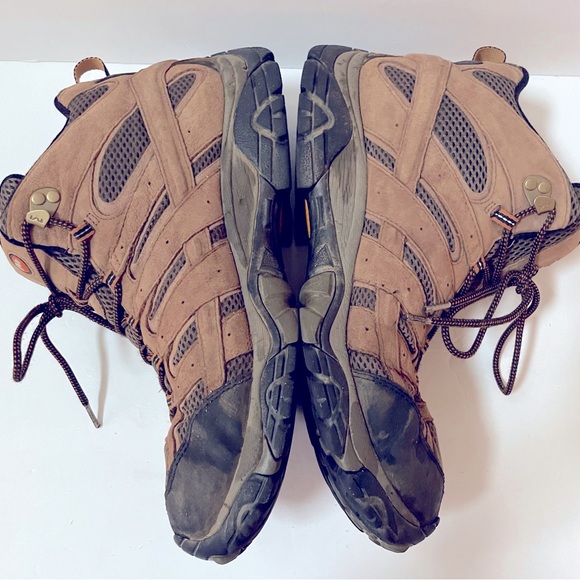 Merrell Men’s Moab 2 Mid Waterproof Boots Size 12W - Picture 9 of 14